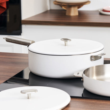 Meravigliosa padella in acciaio inossidabile 28cm bianco (polaire) cookut