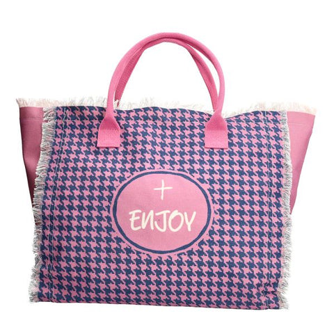 Borsa mare 36 x 22 cm Good Vibes  Viola Tognana