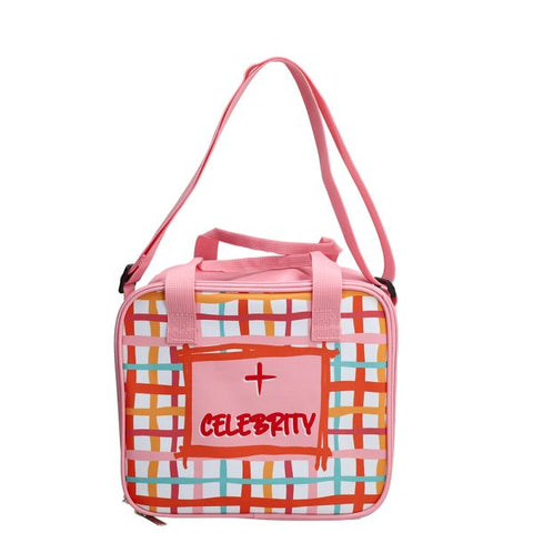 Borsa termica 23 x 16 cm Good Vibes  Rosa Tognana