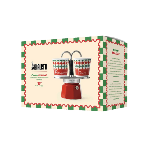 Set Mini Express Tricolore Bialetti