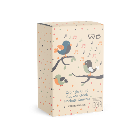 Orologio a cucù colore verde WD