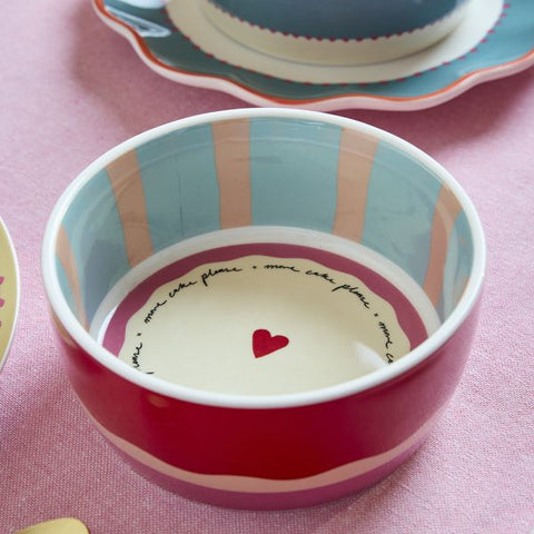 Coppetta Cuore Madame New Bone China Multicolor Tognana