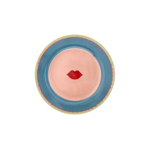 Piatto dessert bacio 20 cm Madame New Bone China Multicolor Tognana