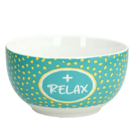 Coppetta 13 cm Good Vibes New Bone China Relax Verde Tognana