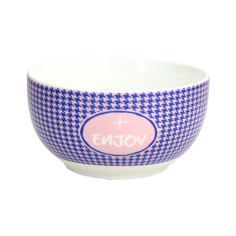 Coppetta 13 cm Good Vibes New Bone China Enjoy Viola Tognana