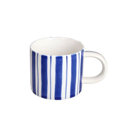 Mug 330 cc Stripes New Bone China Blu Tognana