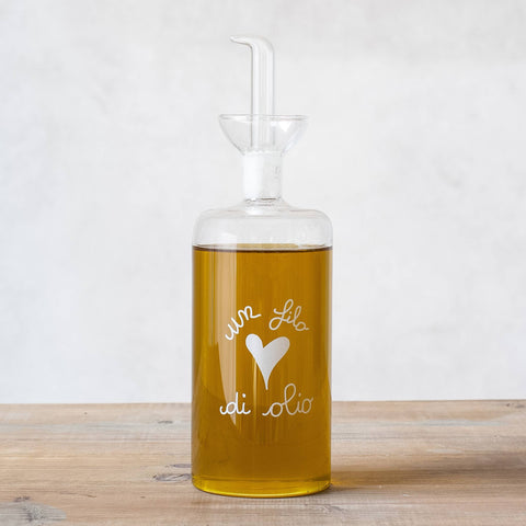 Bottiglia in vetro 570 ml un filo d'olio Simple Day