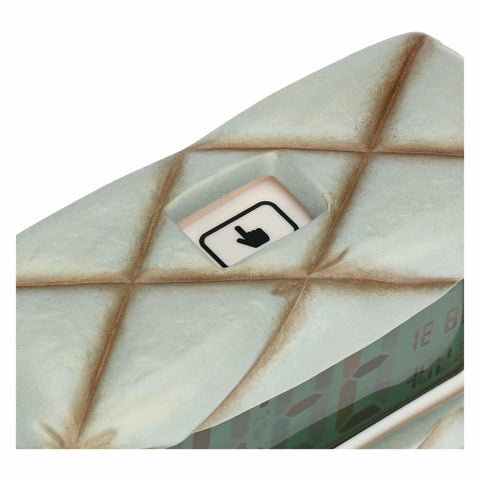 Orologio da tavolo digitale in ceramica Plumé