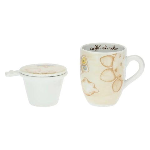 Tisaniera in porcellana Elegance