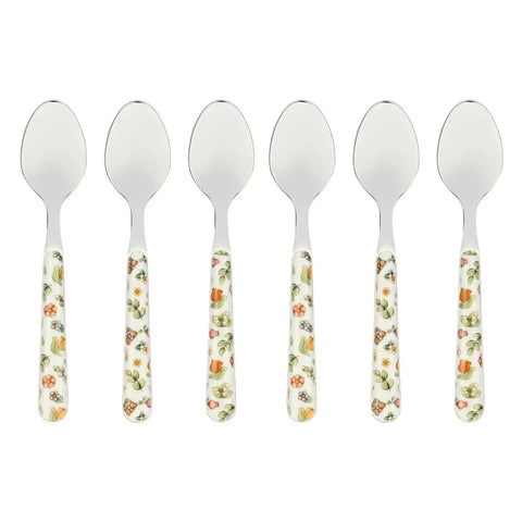 Set sei cucchiaiani colorati Happy Country