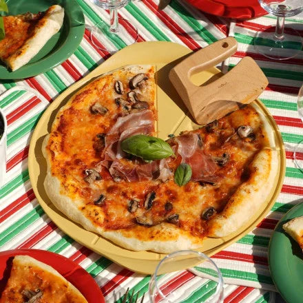 Il fantastico piatto di pizza  Verde Cookut