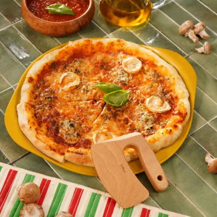 Il fantastico piatto di pizza  Verde Cookut