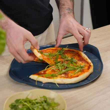 Il fantastico piatto di pizza  Verde Cookut