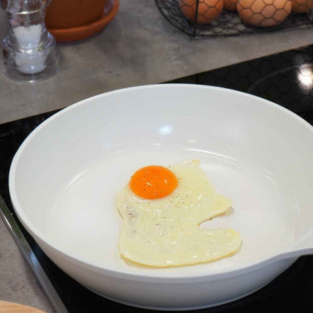 Padella da 24 cm bianca (polare) L'Incredibile Cookut