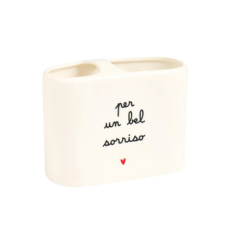 Portaspazzolino XL Per un bel sorriso Simple Day