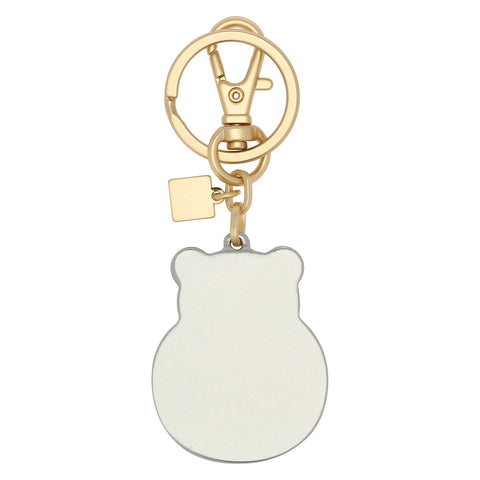 Portachiavi in metallo coccinella