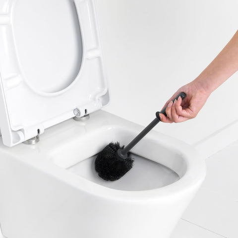 Porta Scopino da Toilette nero Brabantia