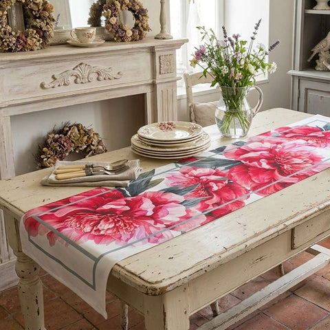 Runner floreale Bloom 44×150 cm Clodette