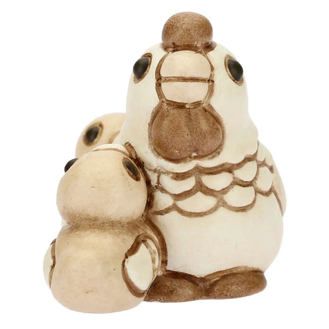 Gallina con pulcini Presepe Classico Thun