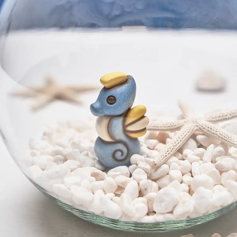 Mini cavalluccio marino Lucio in ceramica Thun