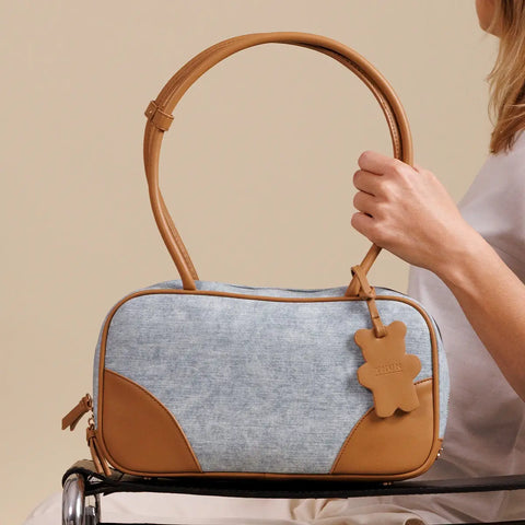 Borsa bowling denim, Sempre con Me Thun