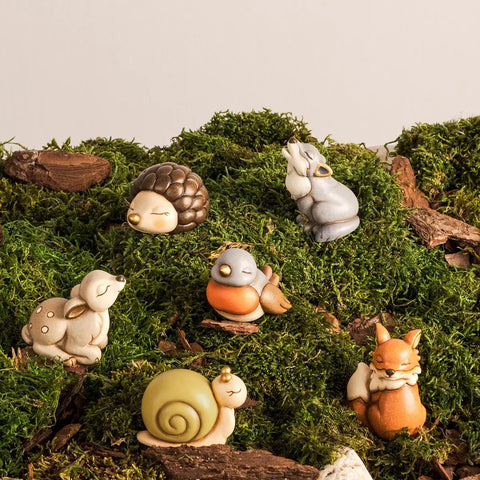 Mini cerbiatto in ceramica Thun