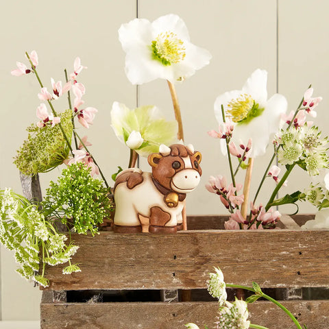 Mini mucca Carolina in ceramica Thun