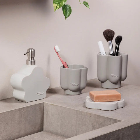 Portaspazzolini fiore