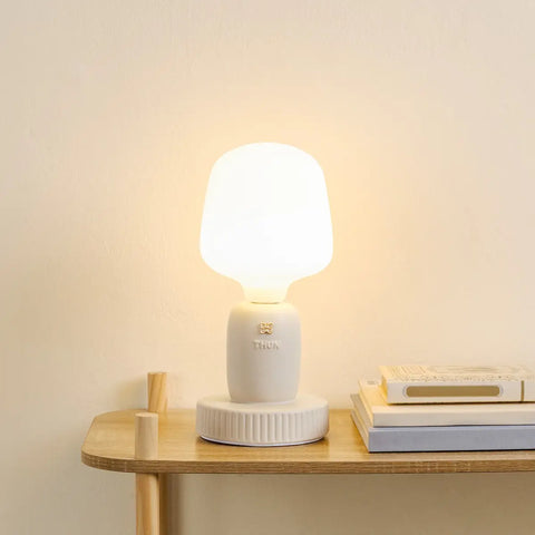 Lampada fungo in porcellana Thun