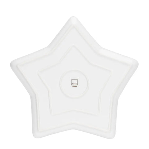 Piatto a forma di stella in porcellana Thunland