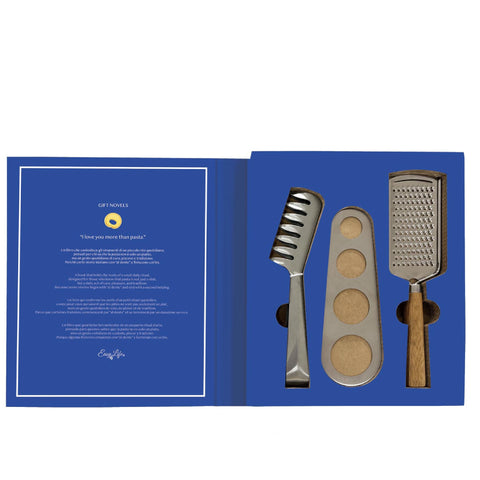 Set 3 pezzi pasta in acciaio Easy life