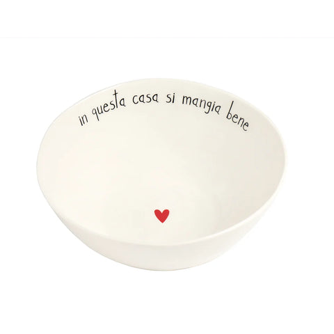 Insalatiera In questa casa si mangia bene da Simple Day