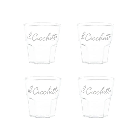 Set 4 bicchierini liquore Il Cicchetto da Simple Day