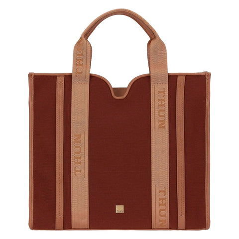 Borsa shopping in ecopelle, grande