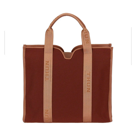 Borsa shopping in ecopelle, grande