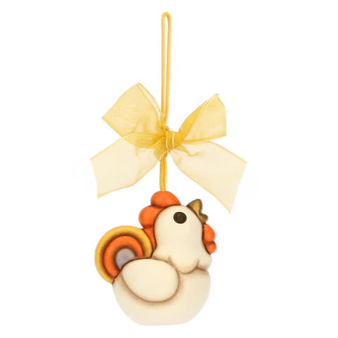 Addobbo gallo Jack in ceramica