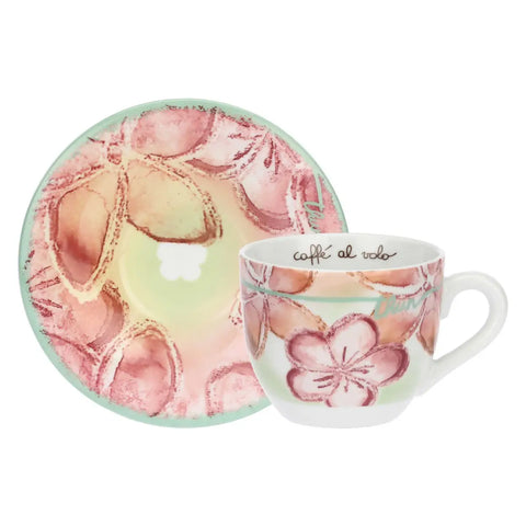 Tazza colazione in porcellana Bloomia