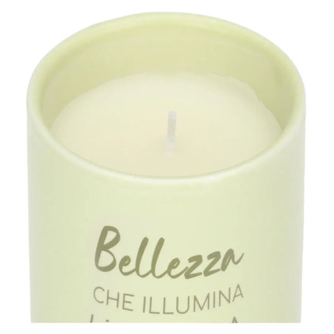 Candela "Bellezza che illumina l'anima"