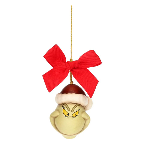 Addobbo natalizio Grinch in ceramica, piccolo