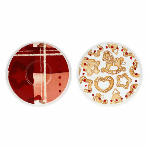 Set 2 tazze grandi in porcellana Thunland