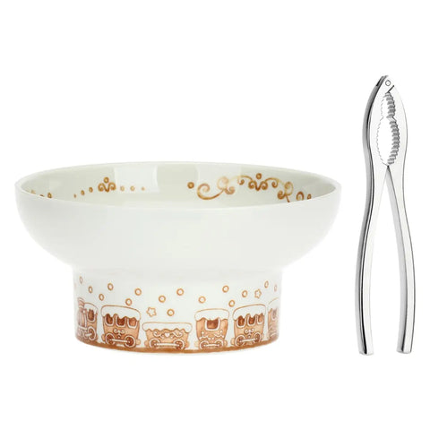 Ciotola in porcellana con schiaccianoci Thunland