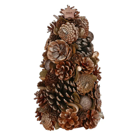 Alberello decorativo con pigne