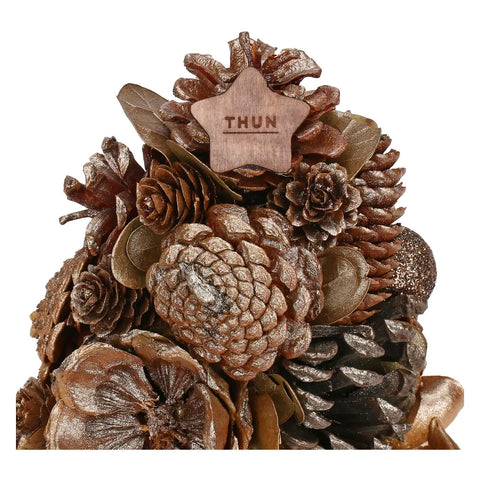 Alberello decorativo con pigne