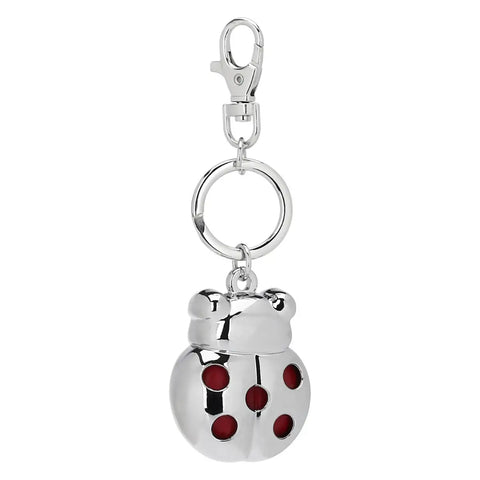 Portachiavi profumato in metallo coccinella Thun