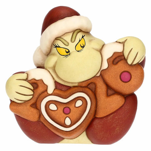 Grinch Buon Anno 2026 in ceramica