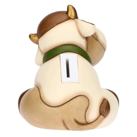 Salvadanaio mucca Fiorella in ceramica Thun