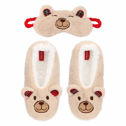 Set mascherina e ciabatte ballerina - 40/41