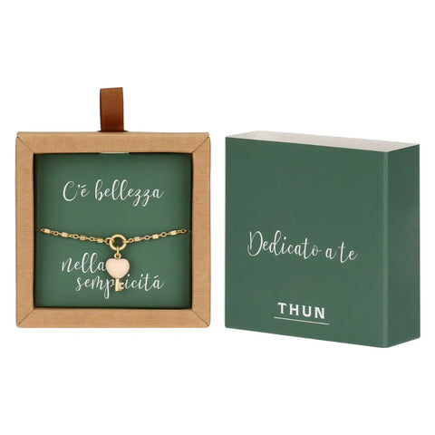 Collana girocollo pendente cuore chiave Thun