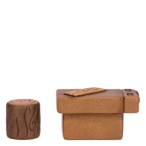 Set tavolo falegnameria in ceramica Presepe Classico Thun