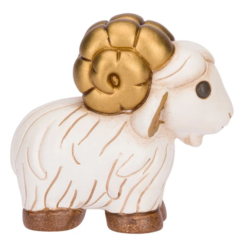Ariete in ceramica Presepe Classico Thun
